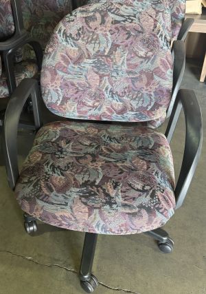 Floral Task Chair